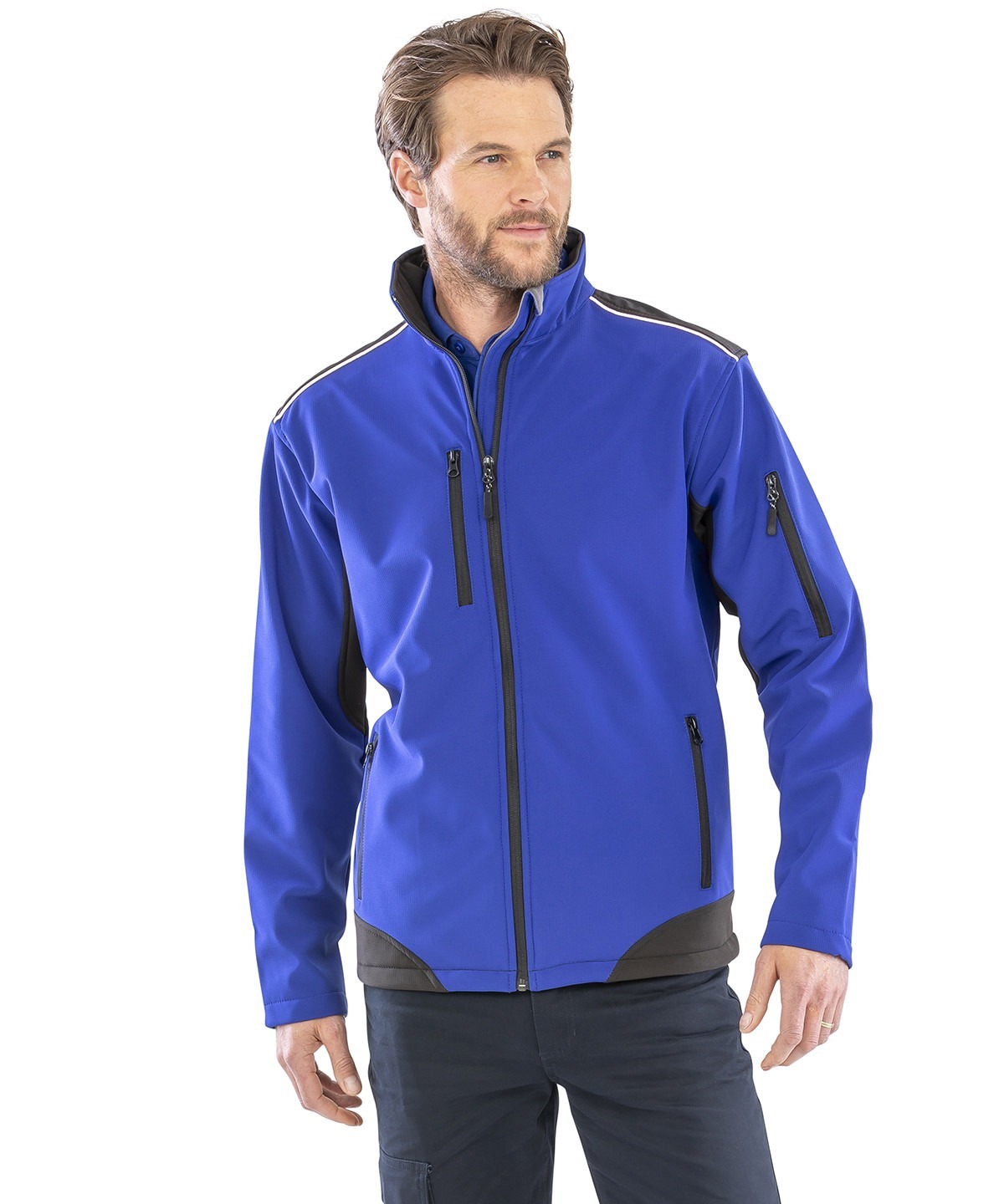 R124A_LS00_2025.jpg Ripstop softshell workwear jacket - Image 1