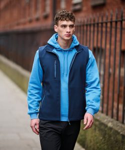 softshell bodywarmer UK, men’s work gilet, Regatta Professional bodywarmer, custom embroidered bodywarmer, workwear bodywarmer with logo