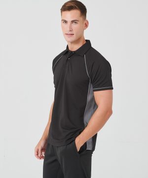 Piped Performance Polo Shirt